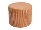 Evie Outdoor Patio Round MGO Side Table, Brown N775P300877B