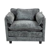 55.32*39.76" Oversized Sofa Indoor,Portable ottoman,Boucle Single Sofa Bed with Wider seat,Double W2715P269755