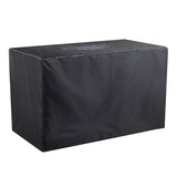 43-Inch Fire Table50000 BTU Gas Firepit with Volcanic Stone Black 42383466