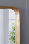 ZUN 32"x32" Square Mirror with Wood Frame, Wall Mirror for Living Room Bathroom Entryway W2078126453