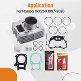 Cylinder Piston Top End Kit for Honda Recon TRX250 Sportrax TRX250EX 1997-2023 03298296
