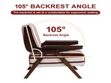 Modern armchair Widened armrests on both sides Solid wood legs Comfortable to sit on, casual reading W1249P479887