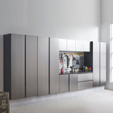 Astro Series 32 in. W x 28 in. H x 20 in. D Metal Wall Mounted Base Door Storage Cabinet B040P285916