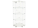 Tempered glass five-sided display cabinet,corner cabinet,liquor cabinet,with running lights,with W3155P449086