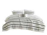 7 Piece Stripe Comforter and Quilt Set-King/Cal King B035P280391