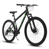 A27366 27 Inch Mountain Bike 21 Speed, Suspension Fork, Aluminum Frame Disc Brake, Mountain biking W709P292574