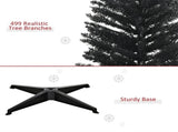 7 foot black Christmas tree with bracket 92112896