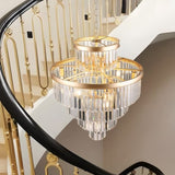(Same as W1340P188536)Golden Luxury Crystal Chandelier Modern Chandeliers Lights Fixture Hanging W1340P189340