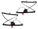 2X Rear Door Window Regulator W/O Motor Replacement for 2003-2013 Maserati Quattroporte M139 65850159