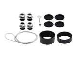 Adjustable 5th Wheel to Gooseneck Adapter fit for RV Trailer 12''-17'' 24000 lb. 96032502