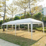 ZUN 10x30' Wedding Party Canopy Tent Outdoor Gazebo with 5 Removable Sidewalls W1205137302