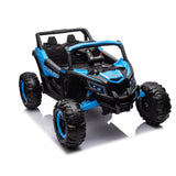 ZUN 12V Ride On Car with Remote Control,UTV ride on for kid,3-Point Safety Harness, Music Player W1396126989