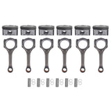 Piston Rings & Connecting Rods Kit Replacement for Toyota 4Runner FJ Cruiser Tacoma 4.0L 1GR-FE 67782705