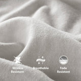 Cotton Blend Jersey Knit All Season Sheet Set King B035P294164