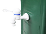 100gal PVC With Scale Rain Bucket Green 41132382