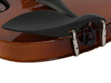 New 1/4 Acoustic Violin Case Bow Rosin Natural 26585727