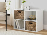 4 Cube Storage Organizer, White 23881081