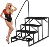 Swimming Pool Ladder Above Ground, RV Steps with Handrail, Heavy Duty Pool Step Hot Tub Steps, 660 72379704