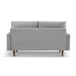 ZUN 69” Modern Decor Upholstered Sofa Furniture, Wide Velvet Fabric Loveseat Couch, Solid Wooden Frame B082111400