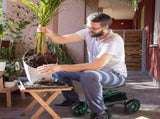 75*45*47cm Iron Short Handle Garden Seat Car 51347379