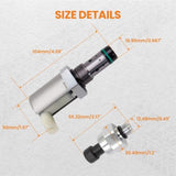 IPR & ICP for Ford 6.0L Fuel Pressure Regulator Injection Sensor w/ Connector C2409140011 17660727