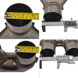 Y-Pipe Exhaust Pipe Adapter Connector 2''/2.25''/2.5''/2.75''/3''ID Single/Dual MT015007 84179796