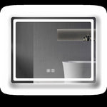 ZUN 31in. H LED Single Vanity Mirror in Polished Crystal Vanity LED Mirror for W2026P203668