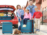 Hardshell Luggage Sets 3 Pieces 20"28" Luggages and Cosmetic Case Spinner Suitcase with TSA Lock N732P171585C