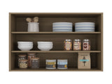 Ida Wall Shelf, 3 Shelves, Natural Oak B097P474314