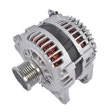 Alternator 110A 12V for Nissan Rogue 2008-2012 X-Trail 2005-2006 CW 6-Groove Clutch Pulley 11163N 03339417