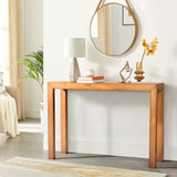 46 inch Pinewood Table, Console Table Entrance Table, Narrow Sofa Table for Living Room 52405721