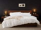 3PC Pure Color Bedding - Microfiber Hotel Series, with Zipper Closure Quilt Cover and Two 95019095