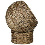 23.5" H grey cat bed with upholstered, cat basket bed cat house 35188807