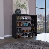 Basic 23" Wide 2-tier shelf Stackable Shoe Rack B070P234325