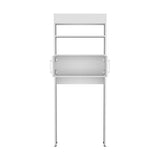 Over The Toilet Cabinet 63" H, Two Shelves, Double Door B097P296806