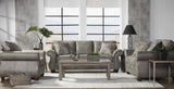 Leinster Faux Leather Upholstered Nailhead Sofa, Loveseat, and Chair Set T2574P196957