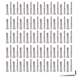 50Pcs 3/16 Inch T316 Stainless Steel Cable Railing Hardware System Kit with Allen Key 58947190