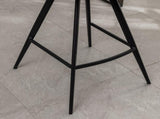 Porth Fabric Kitchen 28.25" Counter Height Stools, Set of 2, Yellow T2574P165090