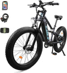 ZUN Electric Bike 1000W Motor Fat Tire 26x4 Mountain Bike[Unable to ship on weekends, please place 53963199