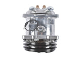12V Air Condition Compressor w/Clutch Replacement for Sanden 508 2-Groove V-Belt Pulley HC5001C 74540464