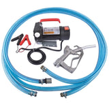 ZUN 12GPM Fuel Electric Transfer Pump 155w 45L/min 3600RPM w/Nozzle &Hose for Diesel 48982583