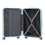 3 in 1 ABS&PC Trolley Box 20in 24in 28in Trolley Box Iron Tie Rod ABSPC Alloy Mint Green 32103029