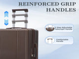 20"/24"/28" 3 pcs/set in ABS Spinner Wheel Luggage, Carry on Suitcase, Matching Color, TSA 53722033