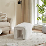 Ottoman Storage Bench Pet Supplies Corduroy Bench Cat's nest to hide For the Living Room, Entryway W1825P235543