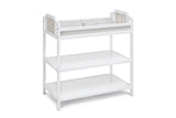 Brees Changing Table White/Graystone B022P204829