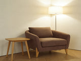 Accent chair reading chair comfy upholstered armchair modern chair with back pillow single sofa for W2308P462647