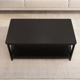 Coffee Table Oxford End Table-Black Color W28215275