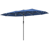 Outdoor beach umbrella/Double-Sided Sun Umbrella 18126179
