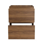 ZUN 24" Bathroom with Double drawer,Freestanding Bathroom Cabinet,Engineering Wood,Brown W1972P188244