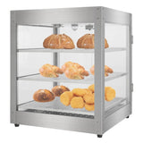 110.00V 800.00W Three Layers Stainless Steel Color Stainless Steel/Tempered Glass Warming Cabinet 18297075